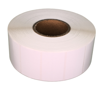 Etykiety TT foliowe białe 40x20mm 2000szt fi40