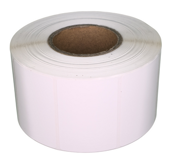 Etykiety TT foliowe białe 50x35mm 1000szt fi40