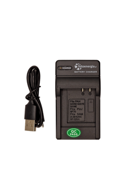 Ładowarka do Panasonic CGA-S005 S007 S008 FUJI NP-70 NP70 SAMSUNG IA-BH125 IABH125 BP-125 BP125