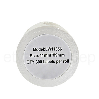 Etykiety do DYMO LW 11356 S0722560 41mm x 89mm 300szt etykiet na rolce