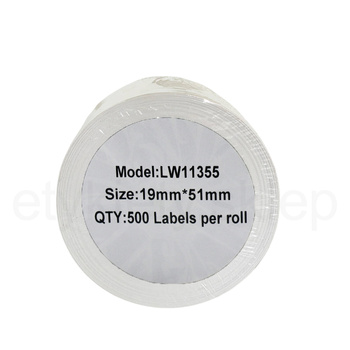 Etykiety do DYMO LW 11355 S0722550 19mm x 51mm 500szt etykiet na rolce