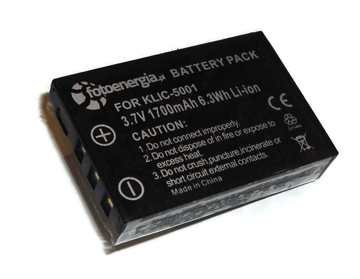 Bateria zamiennik KLIC-5001 do Kodak