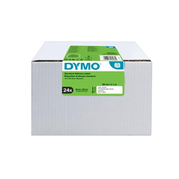 Etykiety DYMO 99010 S0722360 89x28mm biała 24 szt.