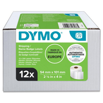 Etykiety DYMO 99014 S0722420 54x101mm biała 12szt