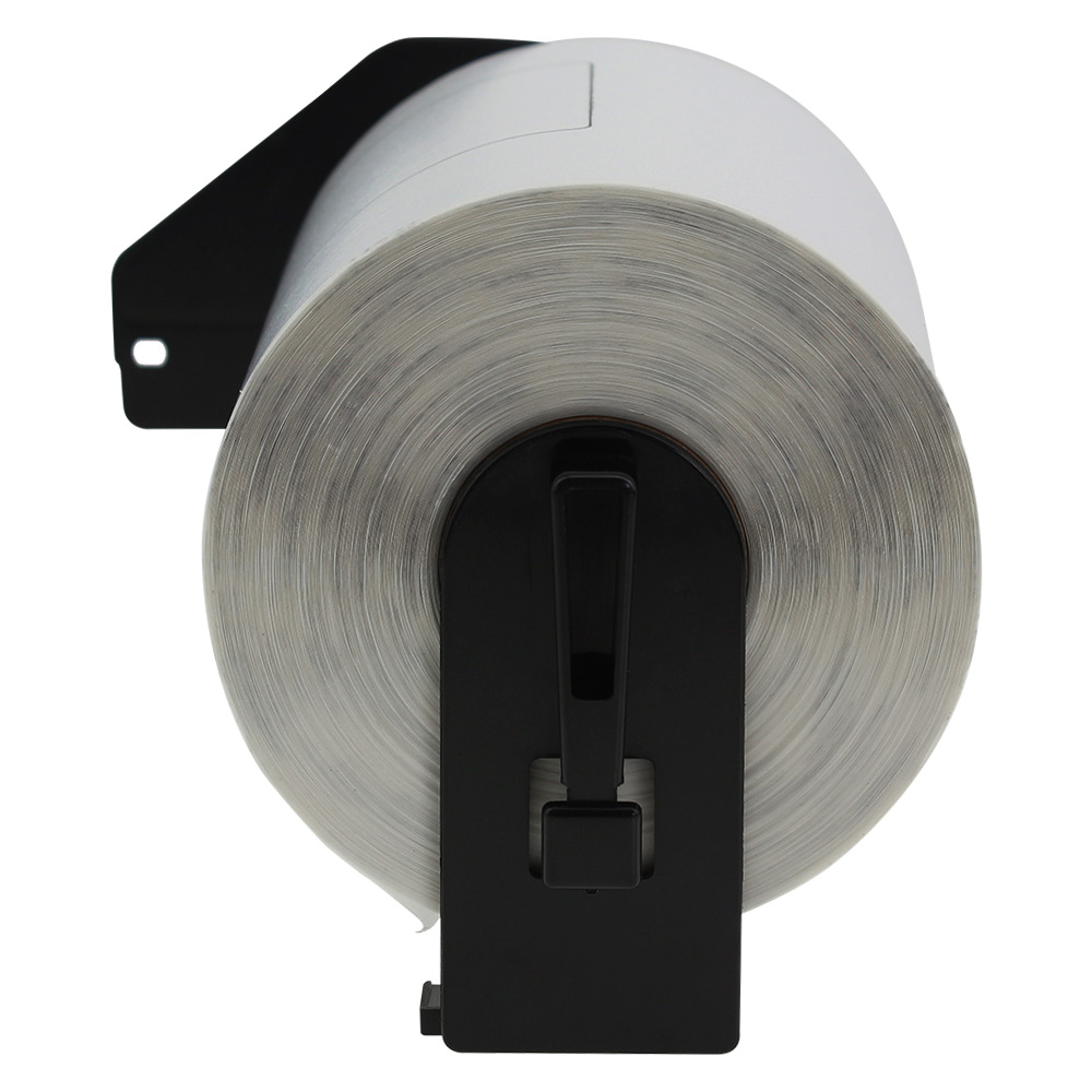 Etykiety do Brother DK-11241 czarny nadruk na białym tle, 102mm x 152mm 200szt etykiet na rolce