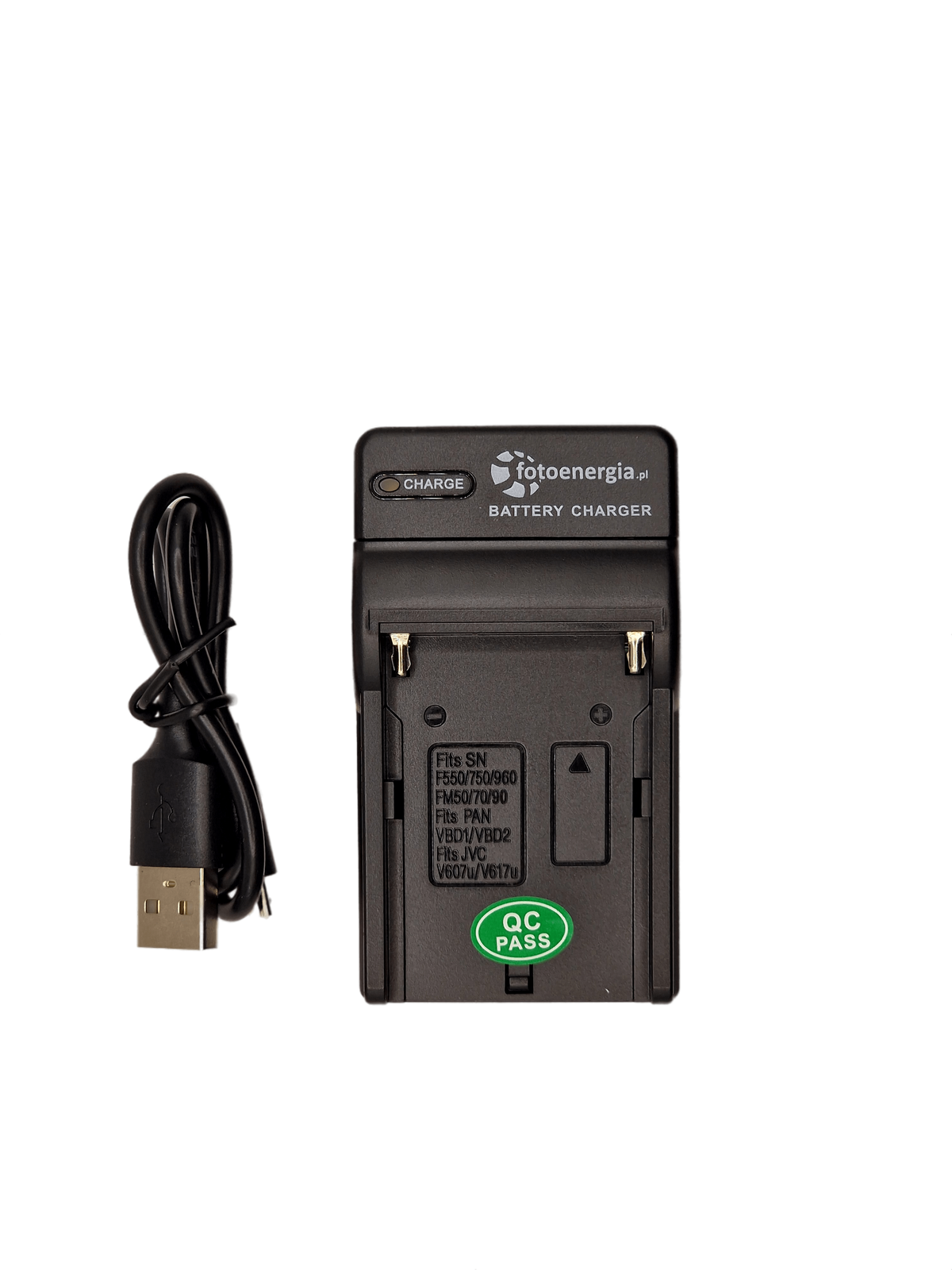 Ładowarka do SONY NP-F550 F750 F960 NP-FM50 FM70 FM90 JVC BN-V607U BN-V617U BNV607U BNV617U