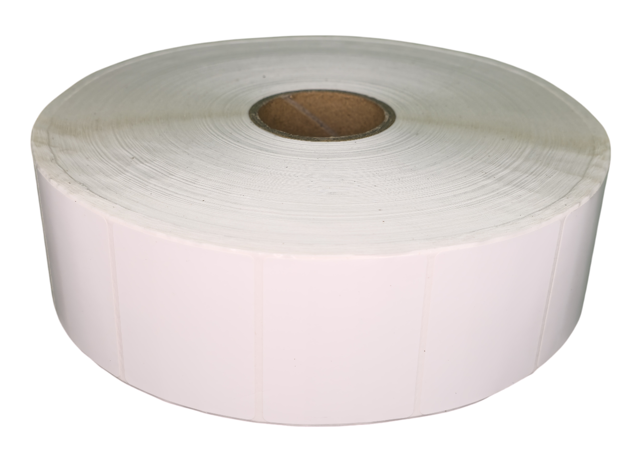 Etykiety TT foliowe białe 50x40mm 4000szt fi40