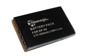 Bateria zamiennik NP-60 do Fuji