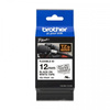 Taśma Brother TZe-FX231 12mm 8m biała taśma czarny napis flexi elastyczna oryginalna