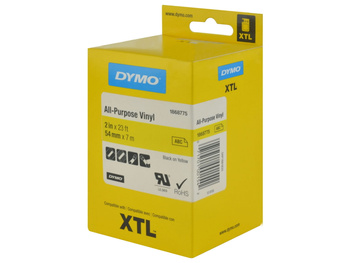 Taśma winylowa Dymo 1868775 54mm 7m żółta