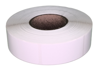 Etykiety TT termotransferowe 25x50mm 1000szt fi40