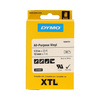 DYMO XTL 1868753 Taśma winylowa czarn napis biała taśma 12mm 7m