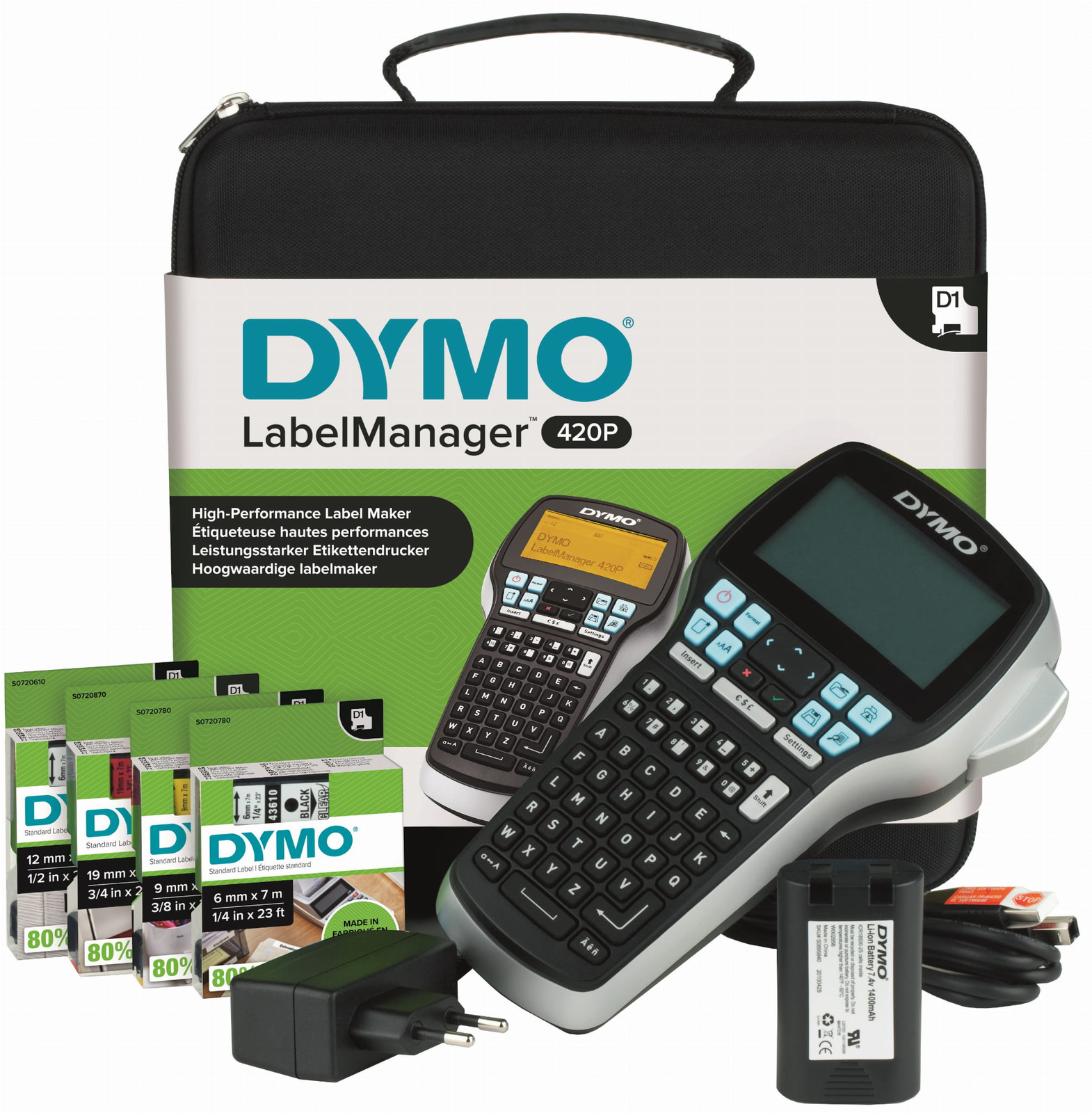Drukarka Dymo LM 420P + walizka