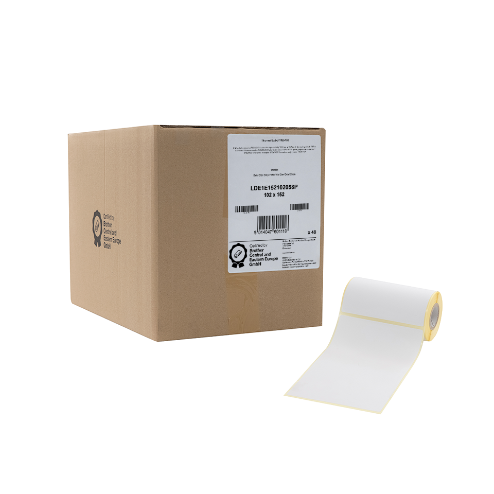 Etykiety Brother termiczne 102x152mm 90 sztuk