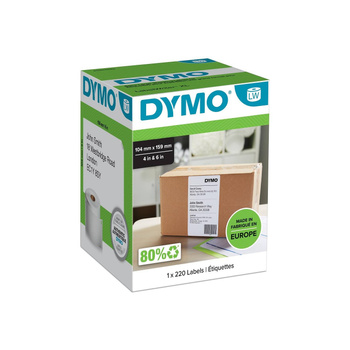 Etykiety DYMO LW S0904980 104mm x 159mm 220szt etykiet na rolce oryginalna