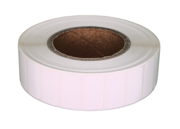 Etykiety TT foliowe białe 20x10mm 2000szt fi40