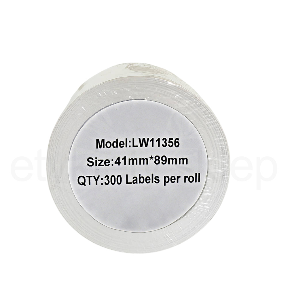 Etykiety do DYMO LW 11356 S0722560 41mm x 89mm 300szt etykiet na rolce