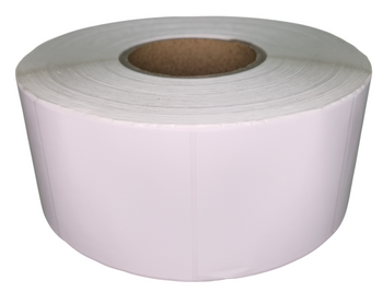 Etykiety TT termotransferowe 80x80mm 2500szt fi76