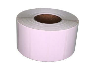 Etykiety termiczne do Zebra, Brother TD, białe 50x25mm, fi 40mm, 2000 sztuk