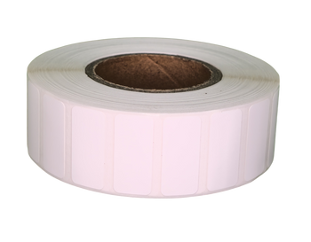 Etykiety TT foliowe białe 26x12mm 2000szt fi40