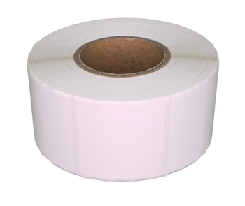 Etykiety termiczne do Zebra, Brother TD, białe 40x40mm, fi 40mm, 1000 sztuk