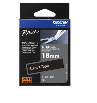 Taśma Brother STe-141 18mm 3m do grawerowania oryginalna