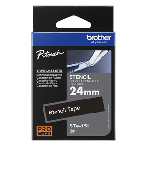 Taśma Brother STe-151 24mm 3m do grawerowania oryginalna