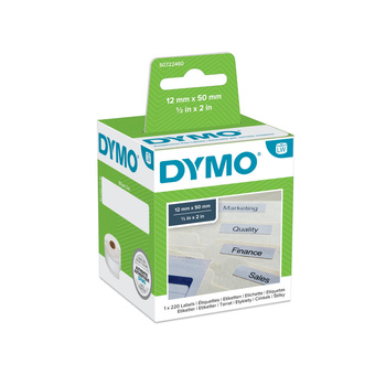 Etykiety DYMO LW 99017 S0722460 12mm x 50mm 220szt etykiet na rolce oryginalna