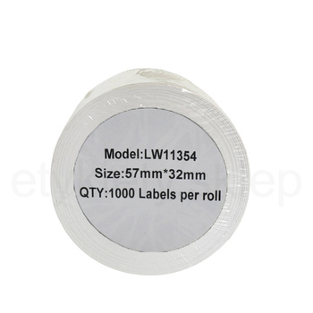 Etykiety do DYMO LW 11354 S0722540 57mm x 32mm 1000szt etykiet na rolce