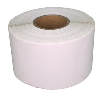 Etykiety termiczne średnica 63mm 1000szt fi40