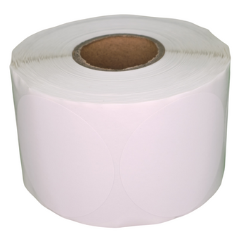 Etykiety termiczne średnica 65mm 1000szt fi40