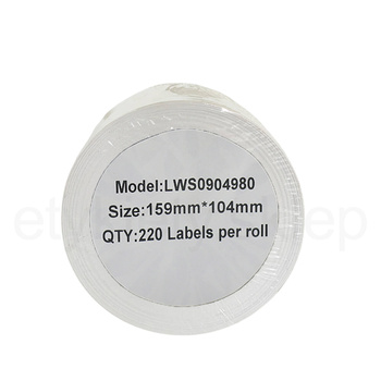 Etykiety do DYMO LW S0904980 104mm x 159mm 220szt etykiet na rolce