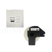 Etykiety do Brother DK-11247 czarny nadruk na białym tle, 103mm x 164mm 180szt etykiet na rolce