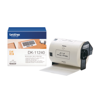 Etykiety Brother DK-11240 czarny nadruk na białym tle, 102mm x 51mm 600szt etykiet na rolce oryginalna