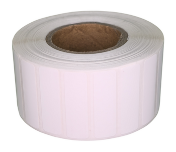 Etykiety TT foliowe białe 40x12mm 2000szt fi40