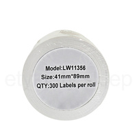 Etykiety do DYMO LW 11356 S0722560 41mm x 89mm 300szt etykiet na rolce