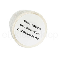 Etykiety do DYMO LW 99014 S0722430 54mm x 101mm 220szt etykiet na rolce
