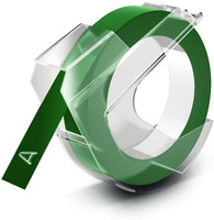 Taśma do Dymo Omega wytłaczarka S0898160 9mm 3m zielona taśma
