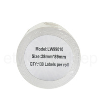 Etykiety do DYMO LW 99010 S0722370 28mm x 89mm 130szt etykiet na rolce