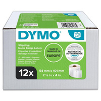 Etykiety DYMO 99014 S0722420 54x101mm biała 12szt